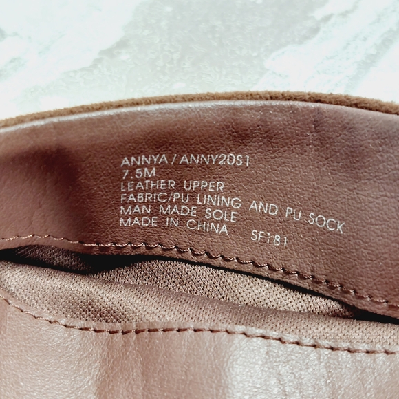 New Steve Madden Annya Brown Suede Knee High Boots C690 - Picture 11 of 12